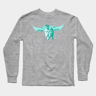 Flying Kitten Long Sleeve T-Shirt